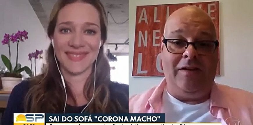 Vídeo - Coronamacho - Bom Dia SP (TV Globo) - Macho do Século 21, o  executivo que virou dono de casa
